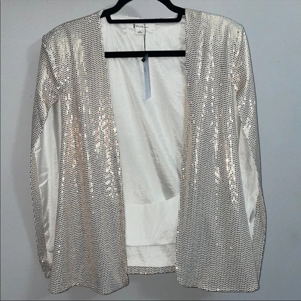 NWT Nylon Apparel Cloak Sleeve Blazer- S